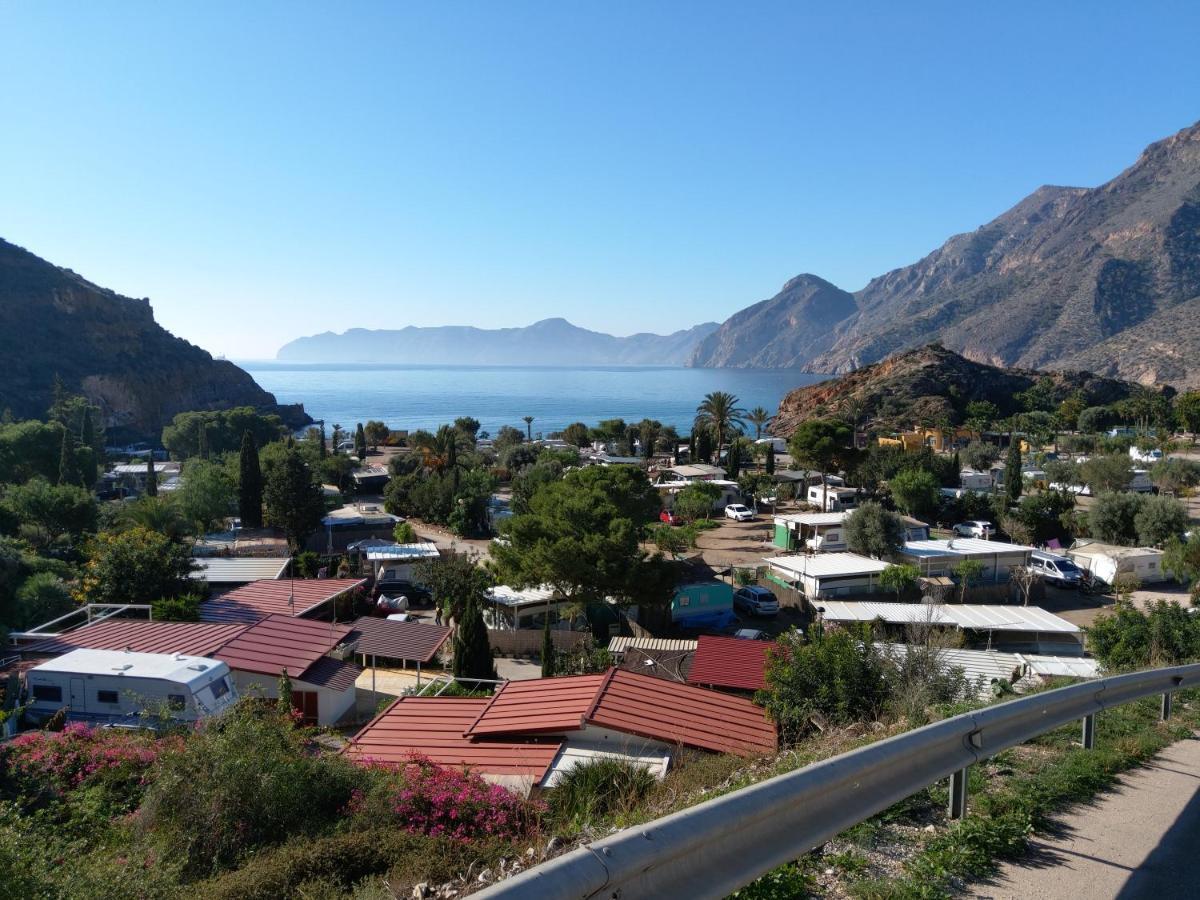 Bungalow Camping Naturista El Portus Nr 43 Cartagena, Murcia Exterior foto